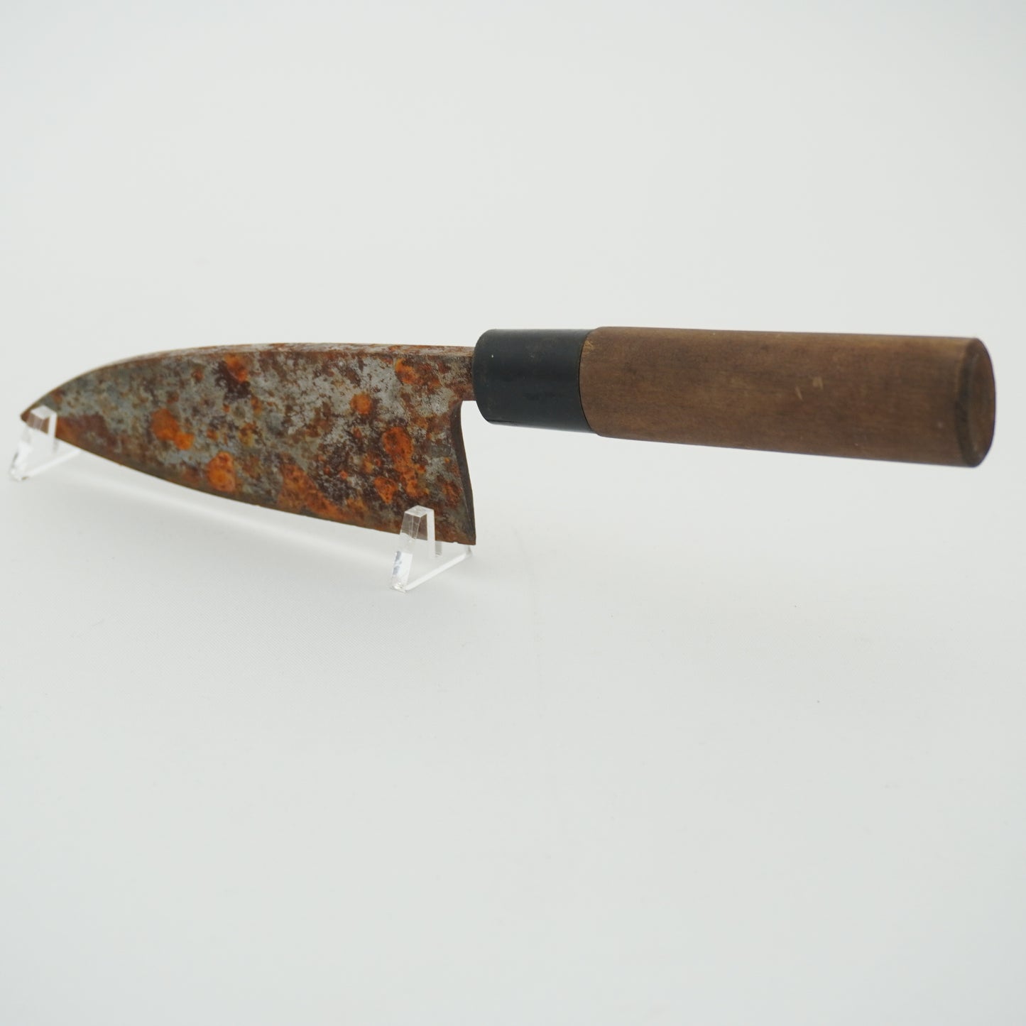 Japanese Used Kitchen Knife Lot 2 Set Sushi Sasimi For Restoration F-432