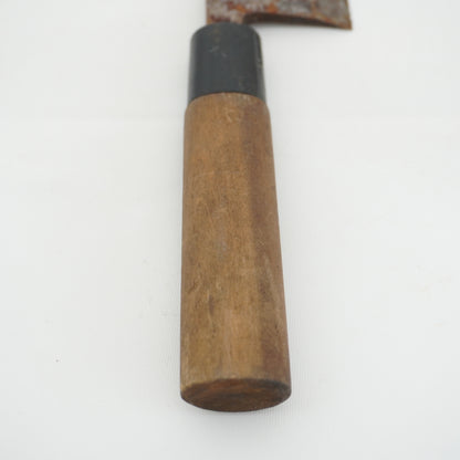 Japanese Used Kitchen Knife Lot 2 Set Sushi Sasimi For Restoration F-432