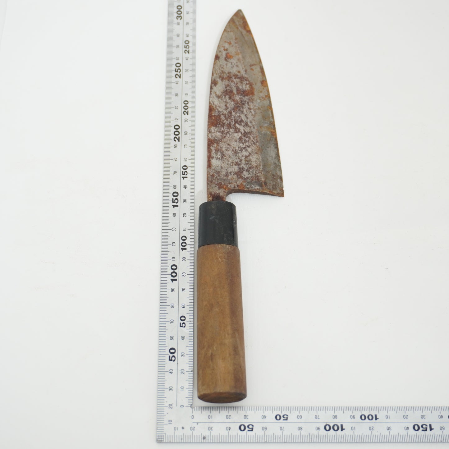 Japanese Used Kitchen Knife Lot 2 Set Sushi Sasimi For Restoration F-432