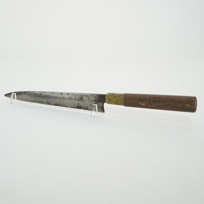 Japanese Used Kitchen Knife Lot 2 Set Sushi Sasimi For Restoration F-432