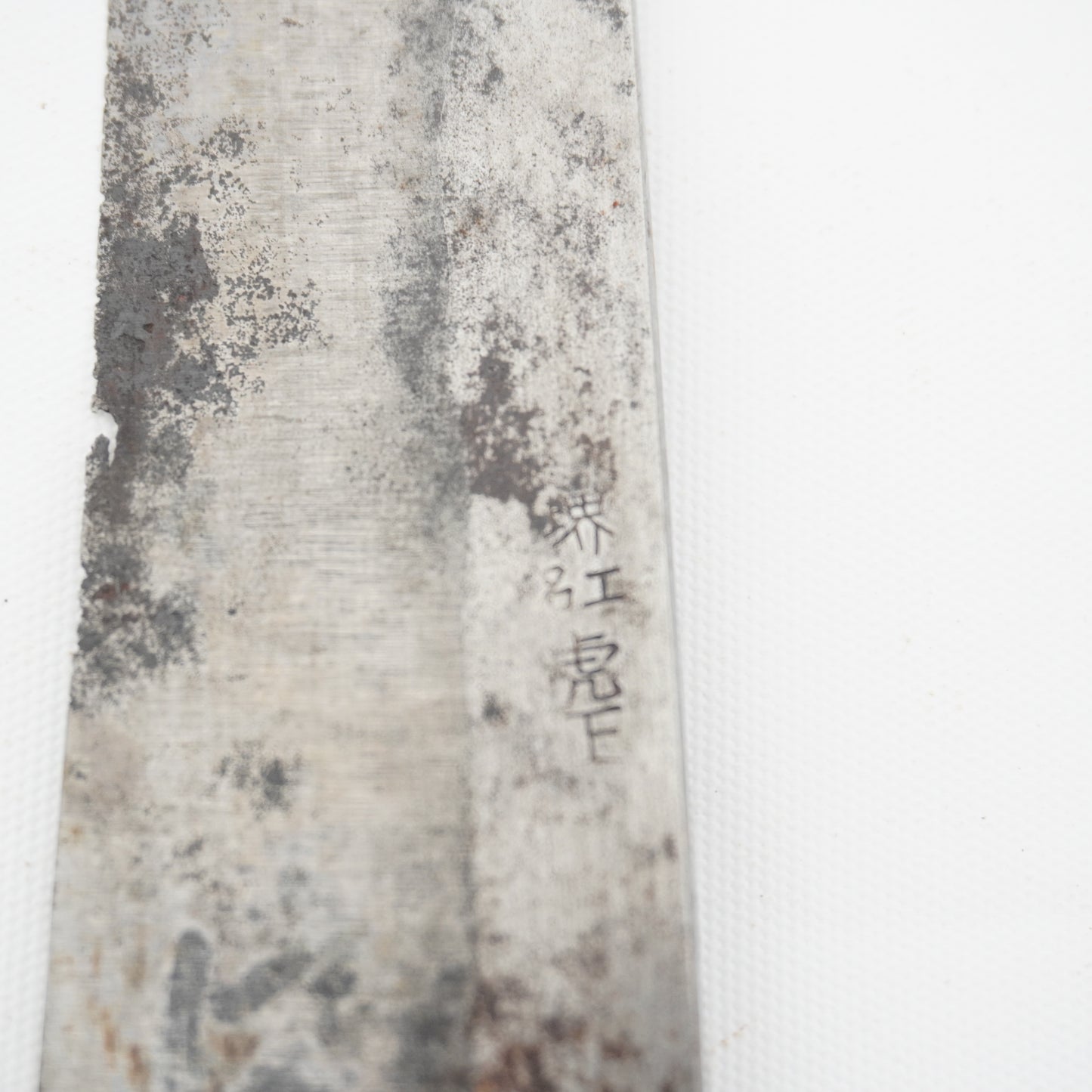 Japanese Used Kitchen Knife Lot 2 Set Sushi Sasimi For Restoration F-432