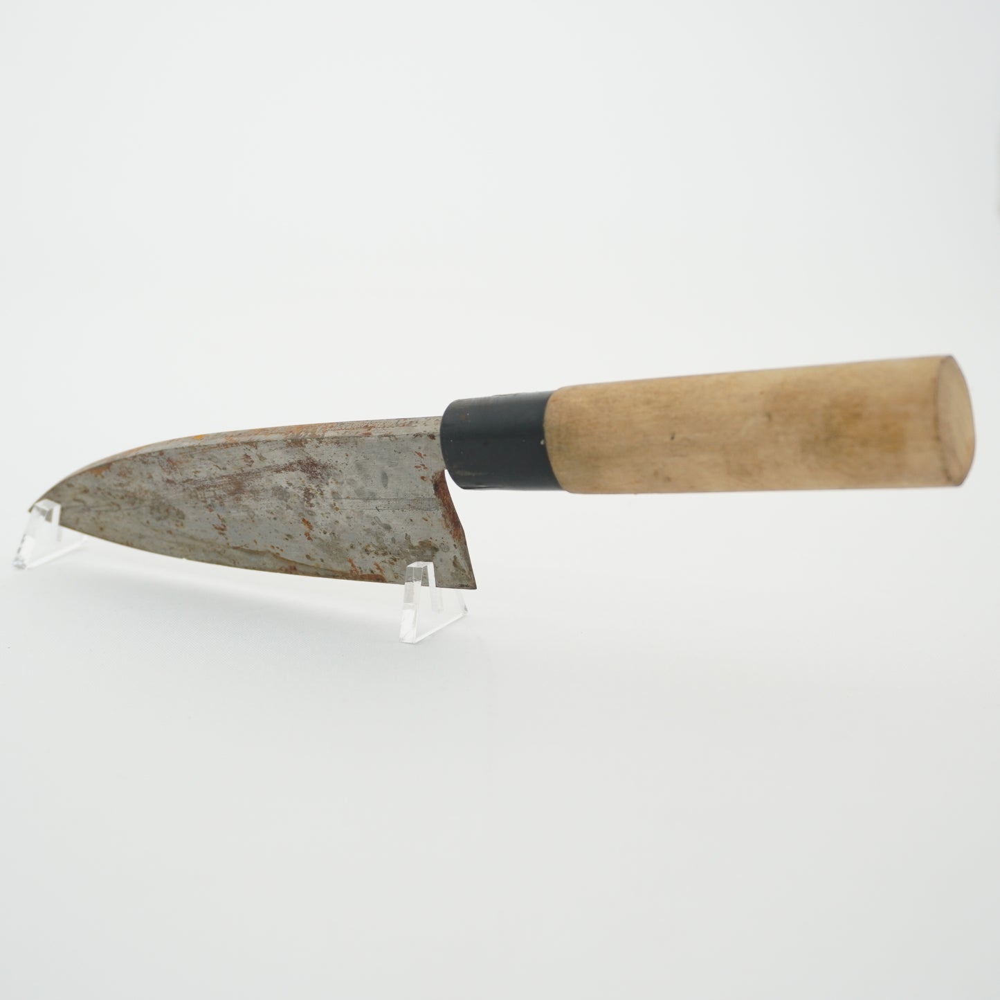 Japanese Used Kitchen Knife Lot 2 Set Sushi Sasimi For Restoration F-433