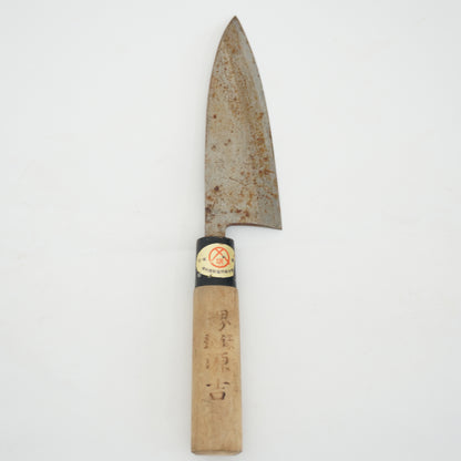 Japanese Used Kitchen Knife Lot 2 Set Sushi Sasimi For Restoration F-433