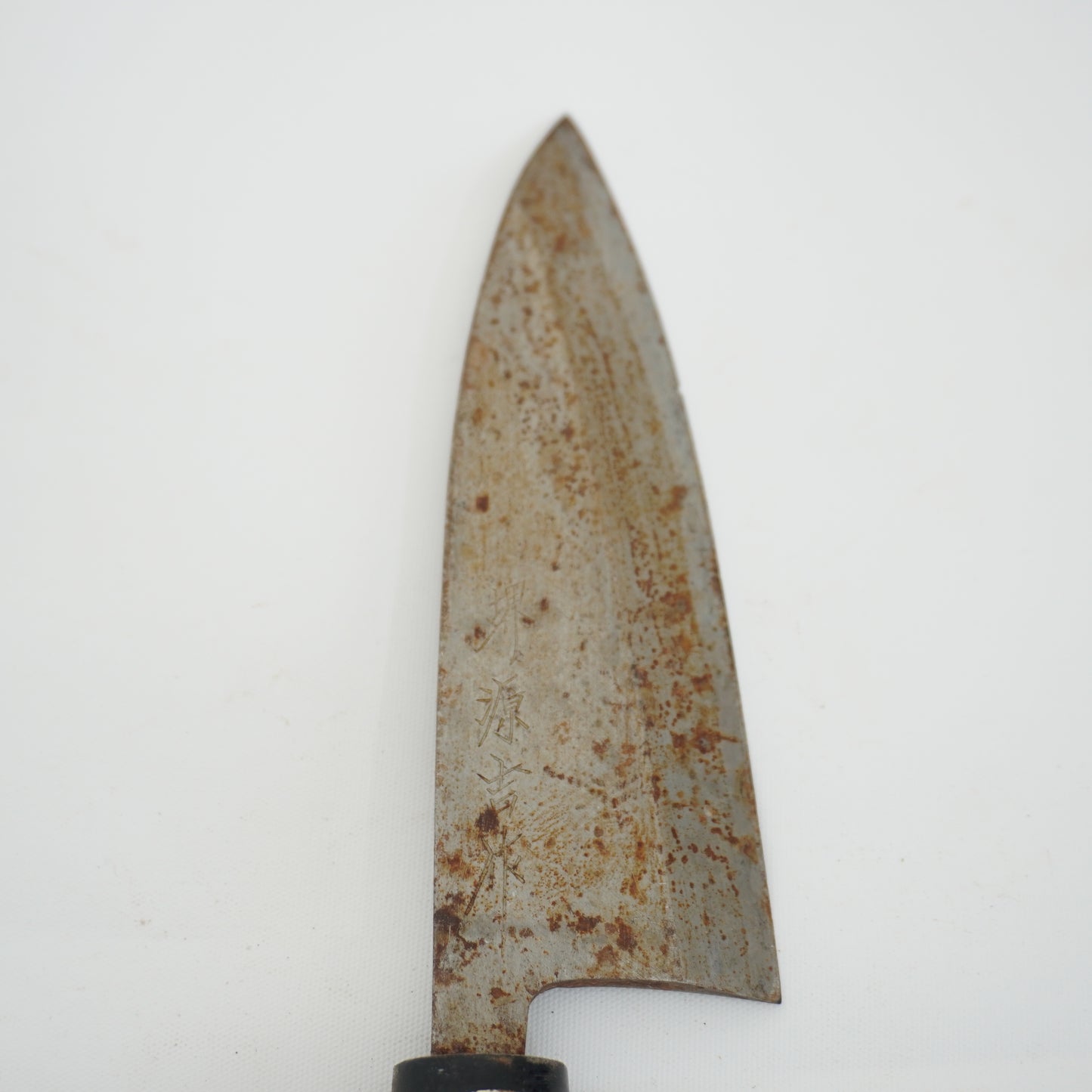 Japanese Used Kitchen Knife Lot 2 Set Sushi Sasimi For Restoration F-433