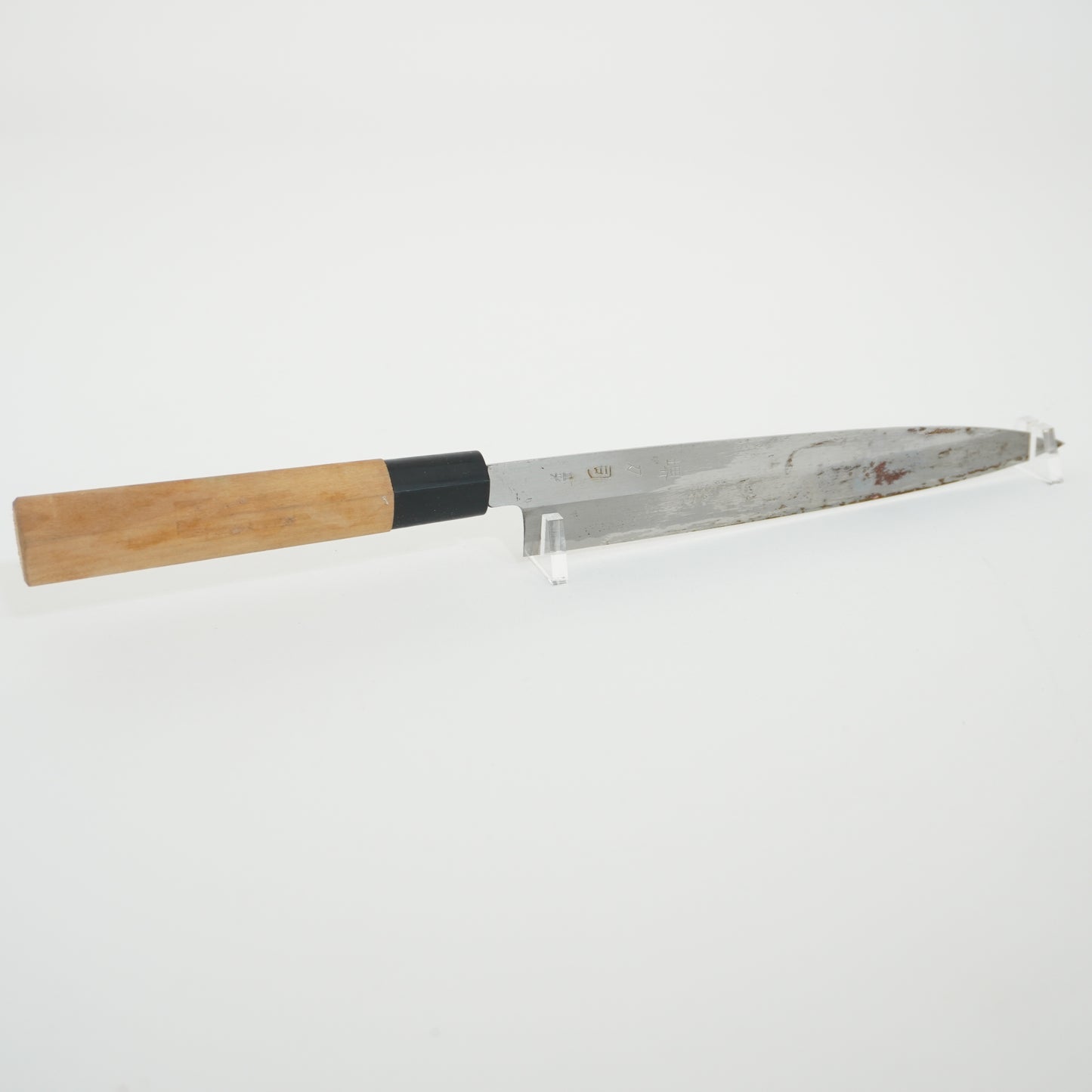 Japanese Used Kitchen Yanagiba Knife Boxed Vintage Sushi Sashimi F-435
