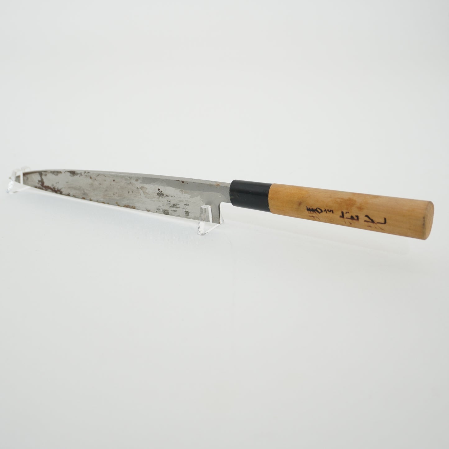 Japanese Used Kitchen Yanagiba Knife Boxed Vintage Sushi Sashimi F-435
