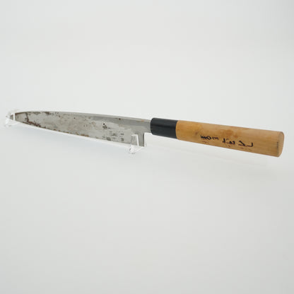 Japanese Used Kitchen Yanagiba Knife Boxed Vintage Sushi Sashimi F-435