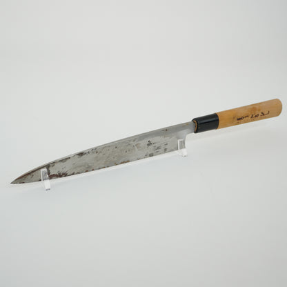 Japanese Used Kitchen Yanagiba Knife Boxed Vintage Sushi Sashimi F-435