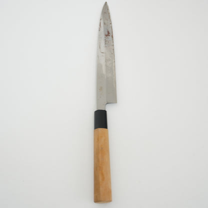 Japanese Used Kitchen Yanagiba Knife Boxed Vintage Sushi Sashimi F-435