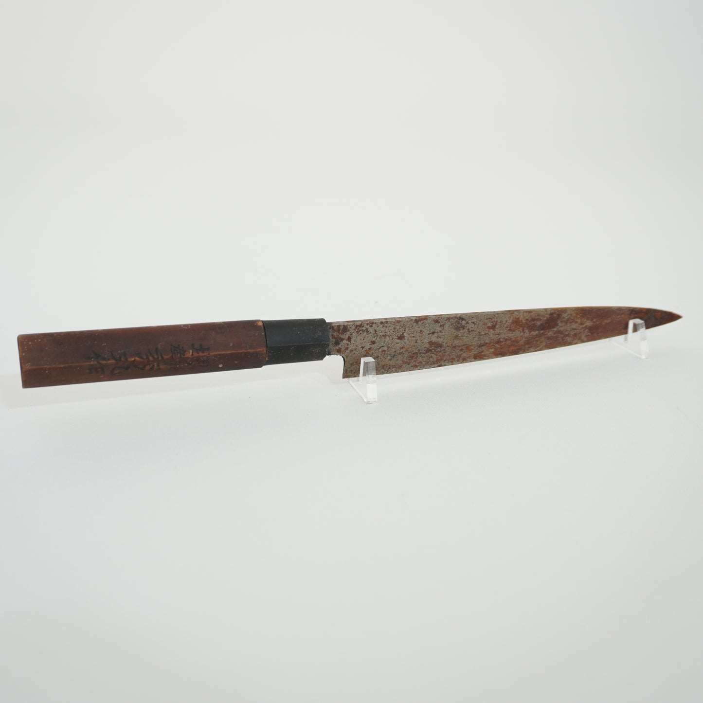 Japanese Used Kitchen Knife Lot 3 Set Sushi Sasimi For Restoration F-434