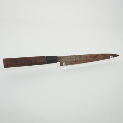 Japanese Used Kitchen Knife Lot 3 Set Sushi Sasimi For Restoration F-434