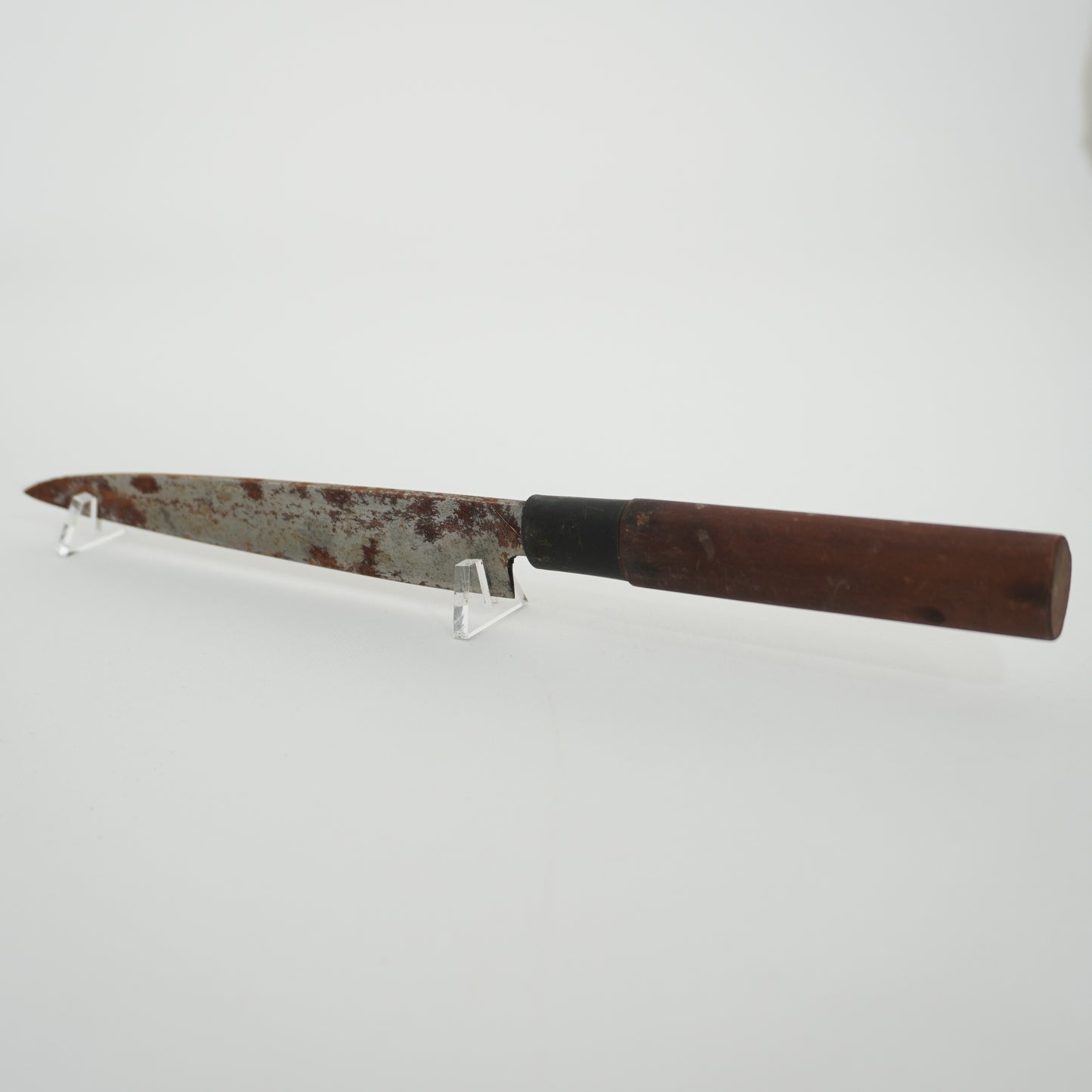 Japanese Used Kitchen Knife Lot 3 Set Sushi Sasimi For Restoration F-434