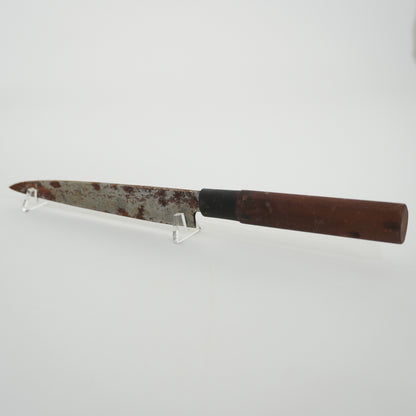 Japanese Used Kitchen Knife Lot 3 Set Sushi Sasimi For Restoration F-434