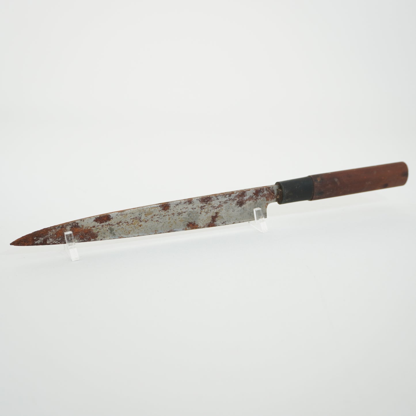 Japanese Used Kitchen Knife Lot 3 Set Sushi Sasimi For Restoration F-434