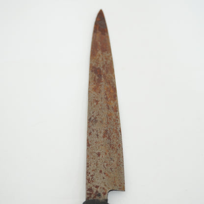Japanese Used Kitchen Knife Lot 3 Set Sushi Sasimi For Restoration F-434