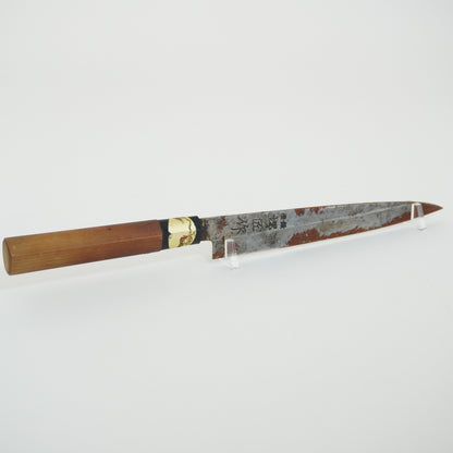 Japanese Used Kitchen Knife Lot 3 Set Sushi Sasimi For Restoration F-434