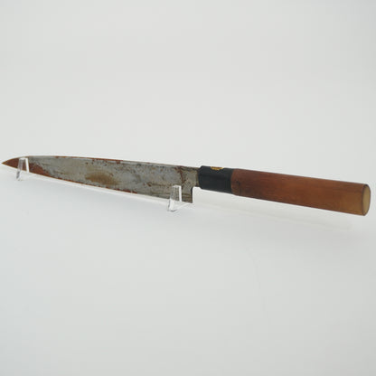 Japanese Used Kitchen Knife Lot 3 Set Sushi Sasimi For Restoration F-434