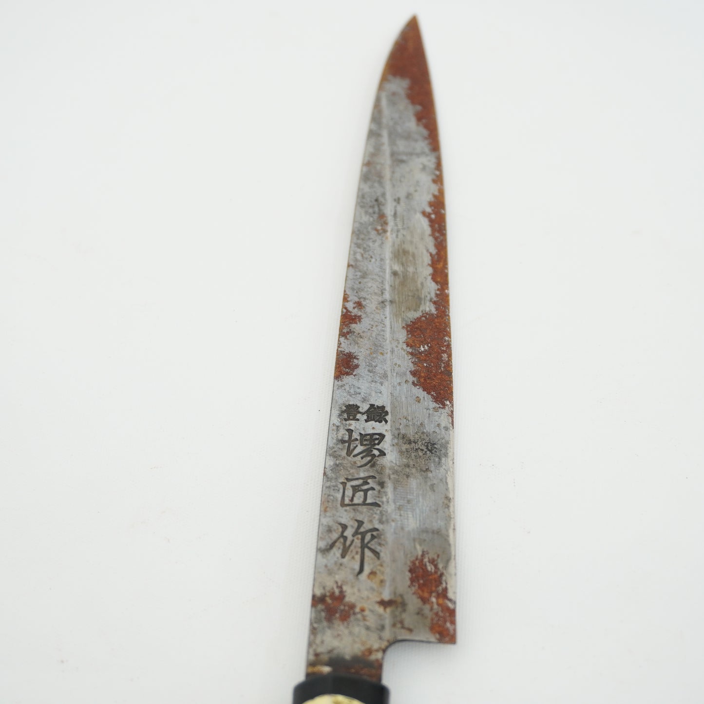 Japanese Used Kitchen Knife Lot 3 Set Sushi Sasimi For Restoration F-434