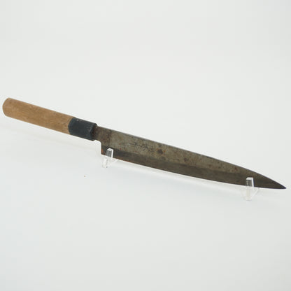 Japanese Used Kitchen Knife Lot 3 Set Sushi Sasimi For Restoration F-434
