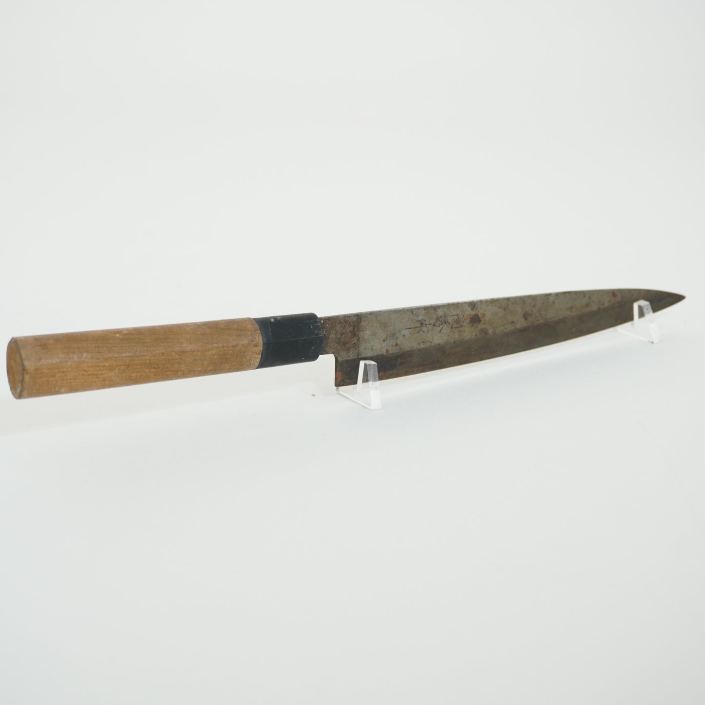 Japanese Used Kitchen Knife Lot 3 Set Sushi Sasimi For Restoration F-434