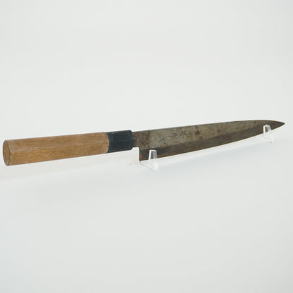 Japanese Used Kitchen Knife Lot 3 Set Sushi Sasimi For Restoration F-434