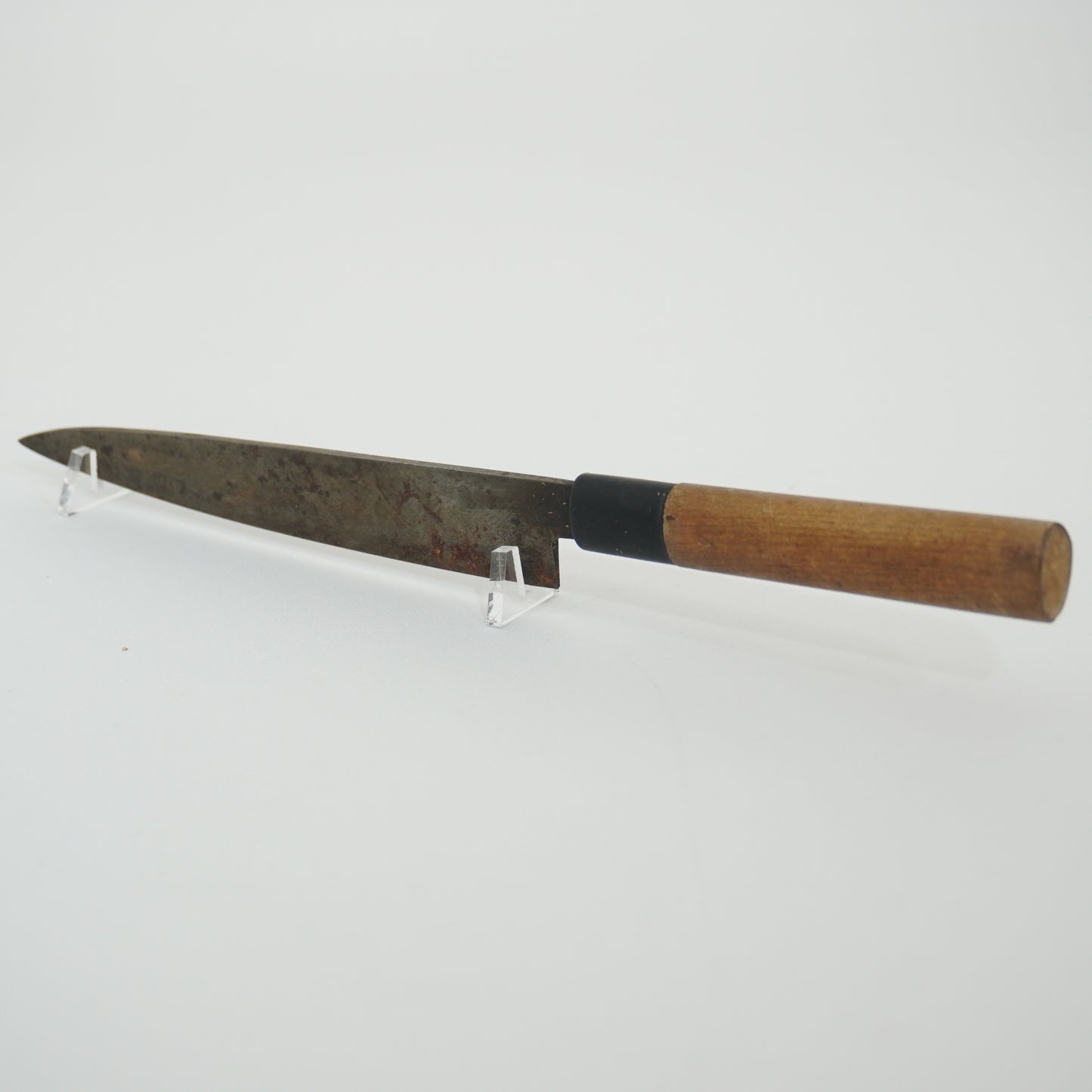 Japanese Used Kitchen Knife Lot 3 Set Sushi Sasimi For Restoration F-434