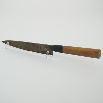 Japanese Used Kitchen Knife Lot 3 Set Sushi Sasimi For Restoration F-434