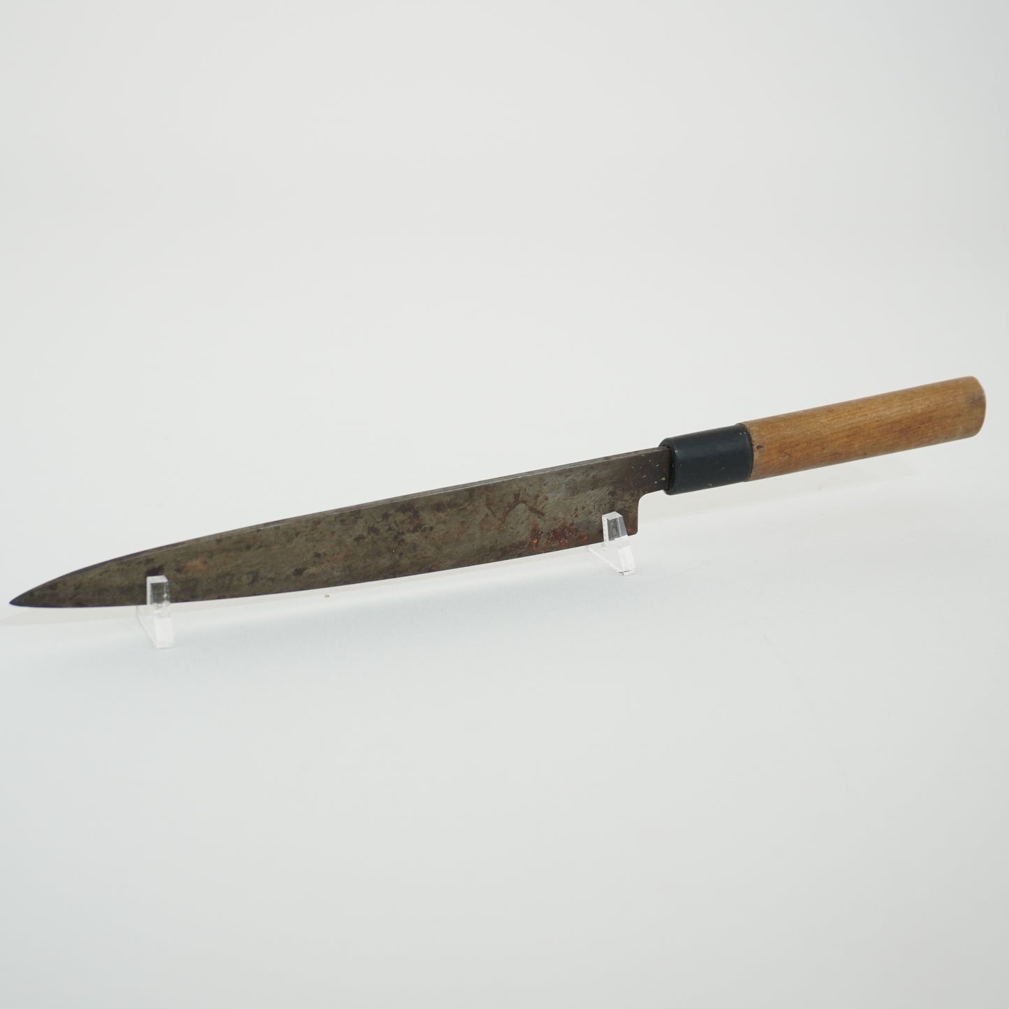 Japanese Used Kitchen Knife Lot 3 Set Sushi Sasimi For Restoration F-434