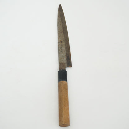 Japanese Used Kitchen Knife Lot 3 Set Sushi Sasimi For Restoration F-434