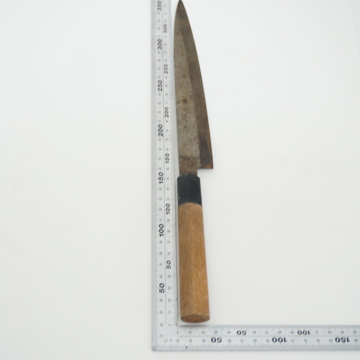 Japanese Used Kitchen Knife Lot 3 Set Sushi Sasimi For Restoration F-434