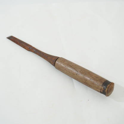 Vintage Damaged Japanese Wood Chisel Lot x3 Set Carpenter Tools From Japan K-315