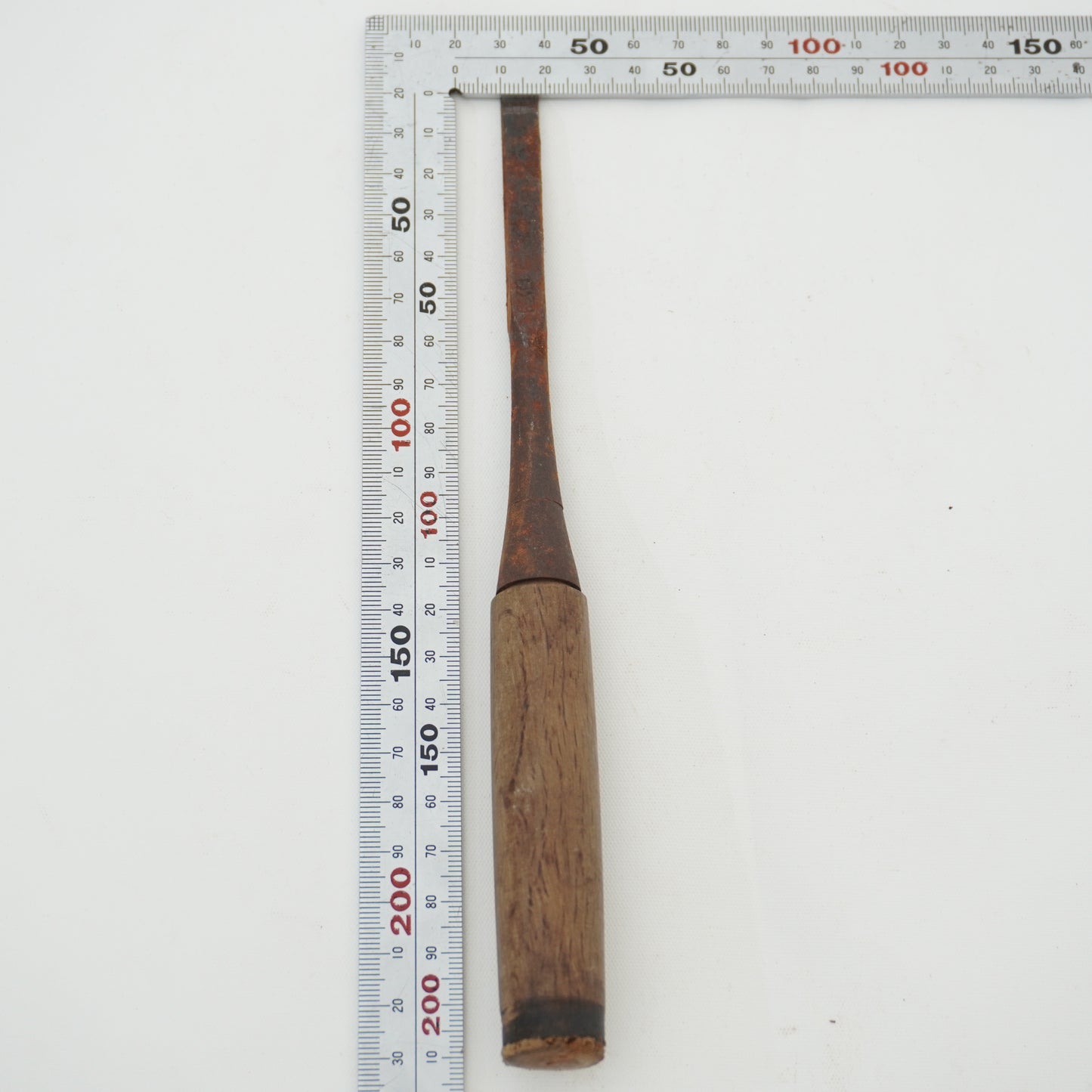Vintage Damaged Japanese Wood Chisel Lot x3 Set Carpenter Tools From Japan K-315