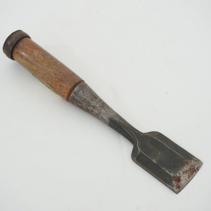 Vintage Damaged Japanese Wood Chisel Lot x3 Set Carpenter Tools From Japan K-315