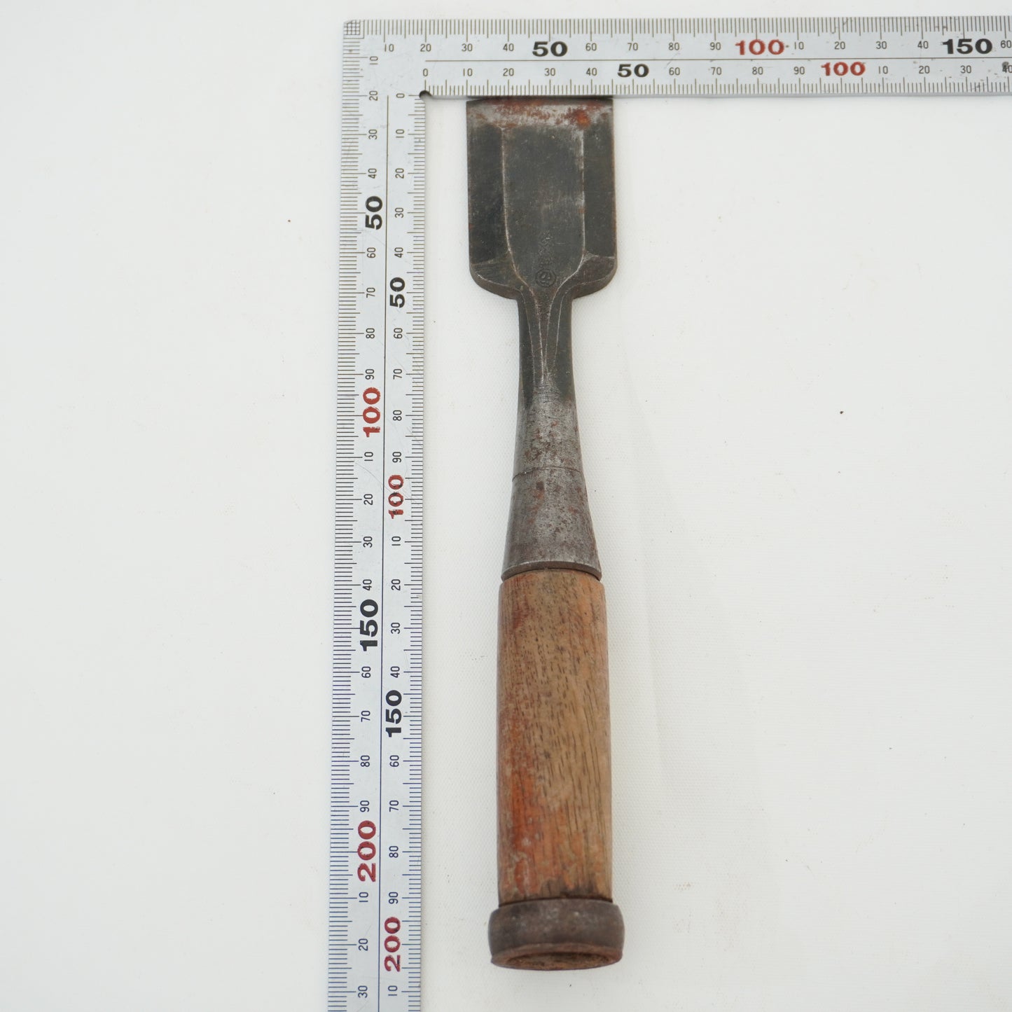 Vintage Damaged Japanese Wood Chisel Lot x3 Set Carpenter Tools From Japan K-315