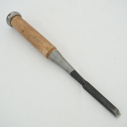 Vintage Damaged Japanese Wood Chisel Lot x3 Set Carpenter Tools From Japan K-316