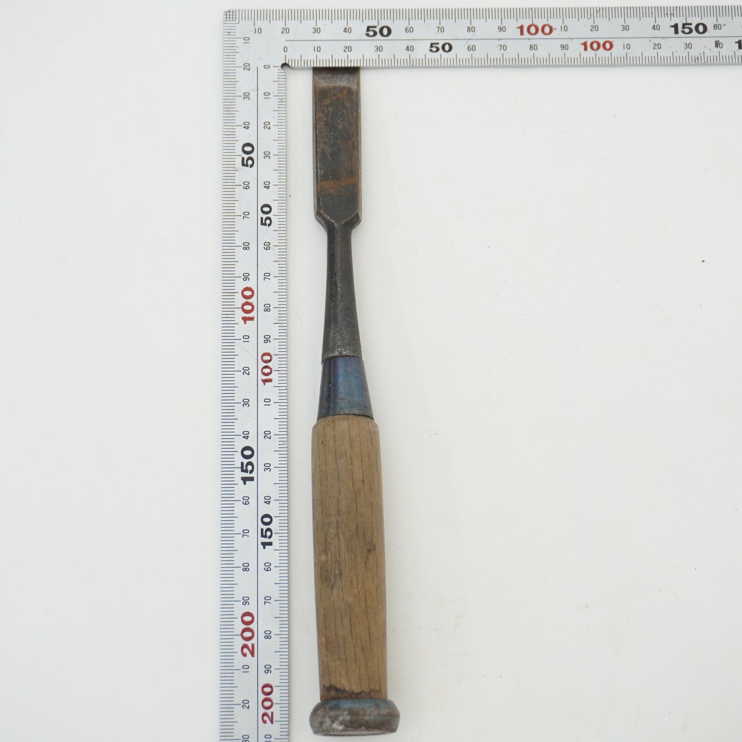 Vintage Damaged Japanese Wood Chisel Lot x3 Set Carpenter Tools From Japan K-316