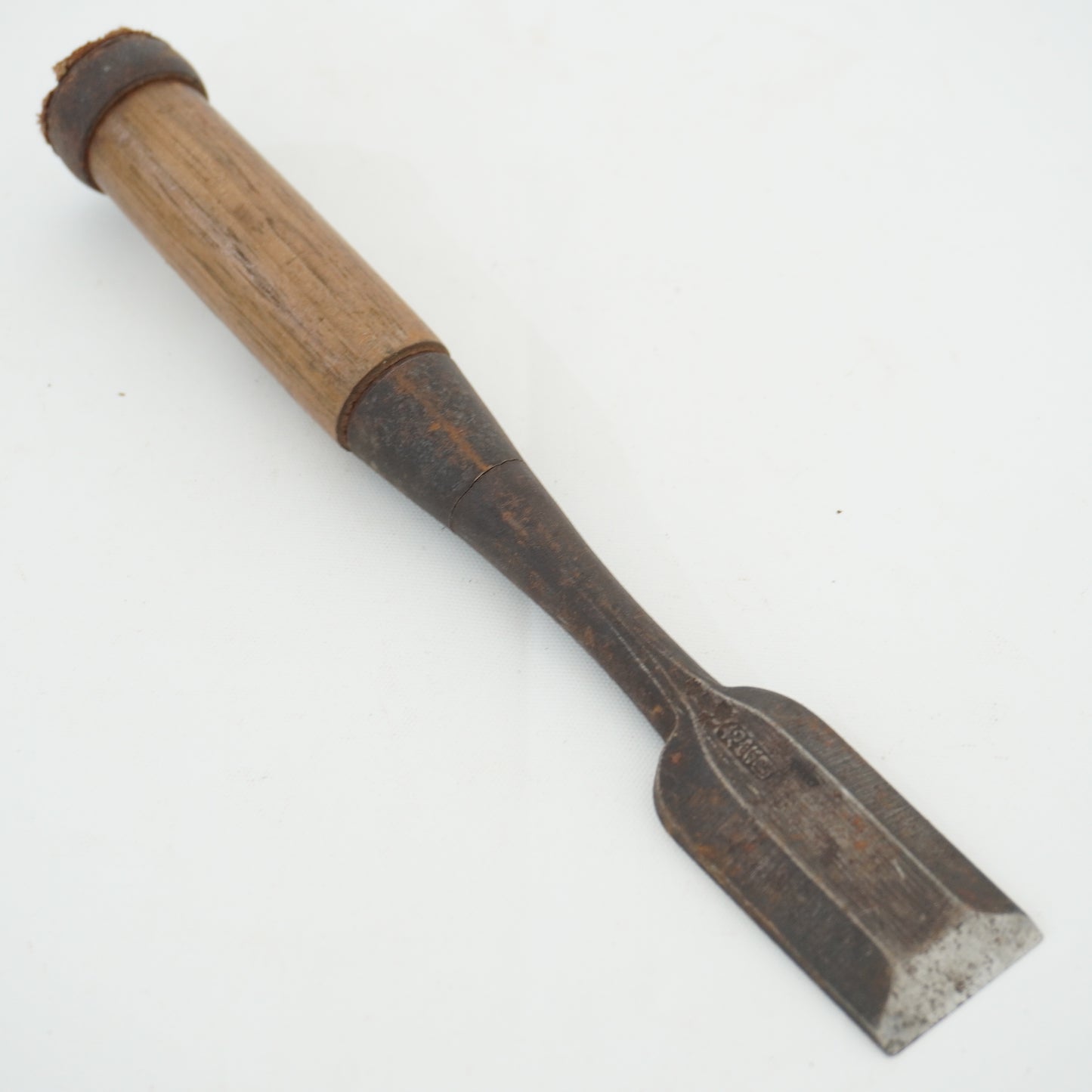 Vintage Damaged Japanese Wood Chisel Lot x3 Set Carpenter Tools From Japan K-316