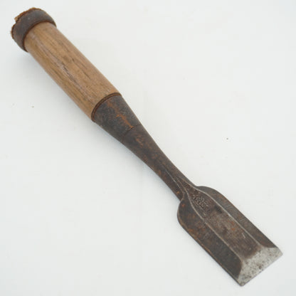 Vintage Damaged Japanese Wood Chisel Lot x3 Set Carpenter Tools From Japan K-316