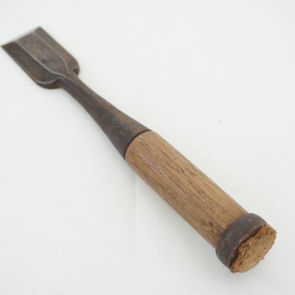 Vintage Damaged Japanese Wood Chisel Lot x3 Set Carpenter Tools From Japan K-316