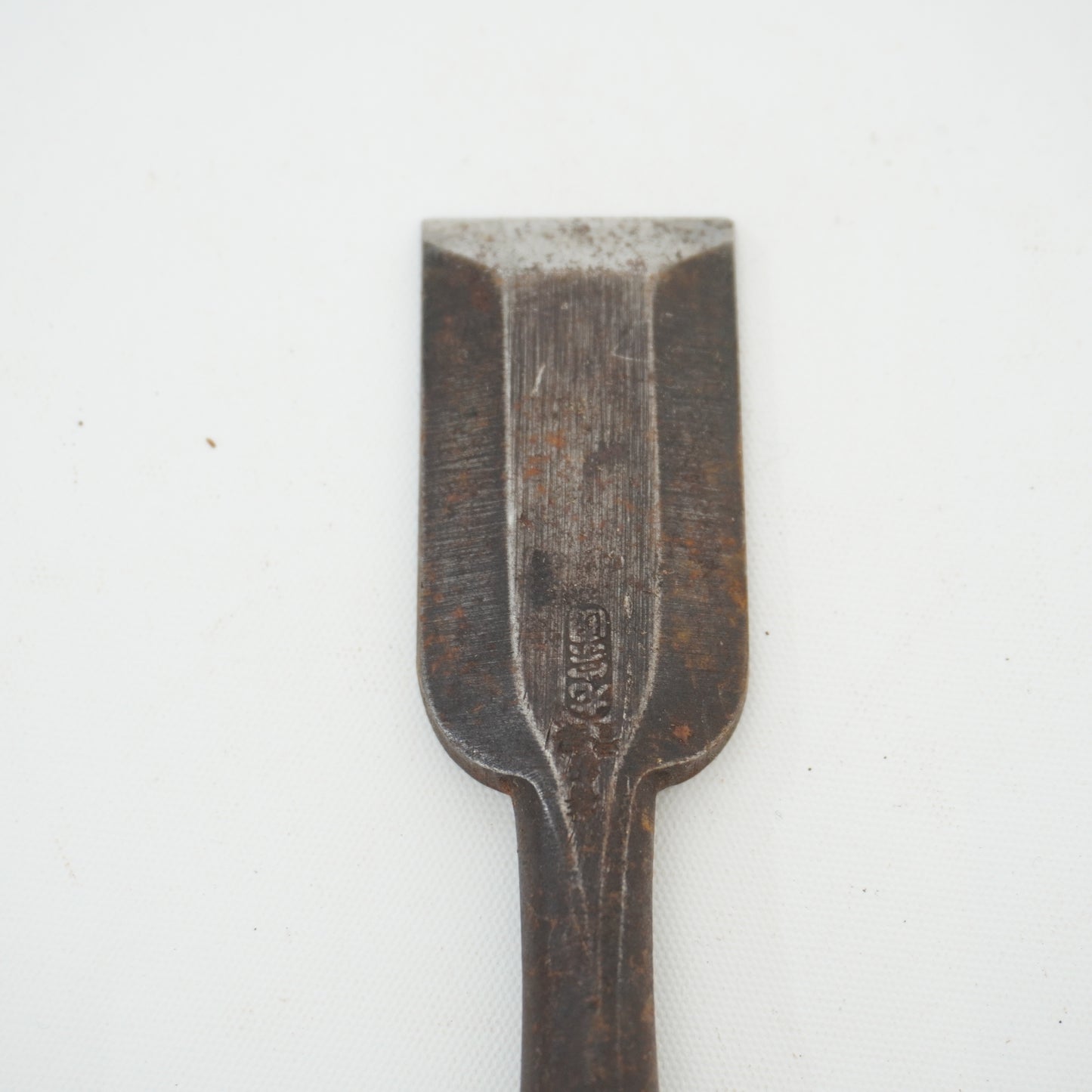 Vintage Damaged Japanese Wood Chisel Lot x3 Set Carpenter Tools From Japan K-316