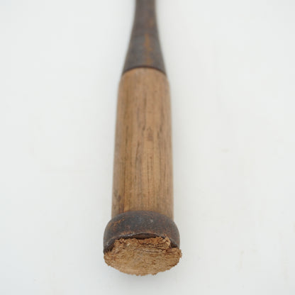 Vintage Damaged Japanese Wood Chisel Lot x3 Set Carpenter Tools From Japan K-316
