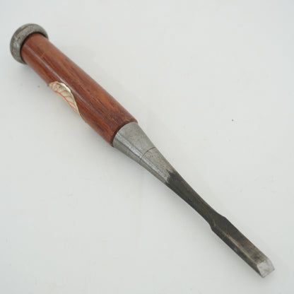 Vintage Damaged Japanese Wood Chisel Lot x3 Set Carpenter Tools From Japan K-317