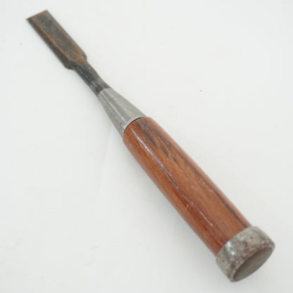Vintage Damaged Japanese Wood Chisel Lot x3 Set Carpenter Tools From Japan K-317
