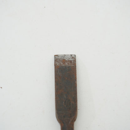 Vintage Damaged Japanese Wood Chisel Lot x3 Set Carpenter Tools From Japan K-318