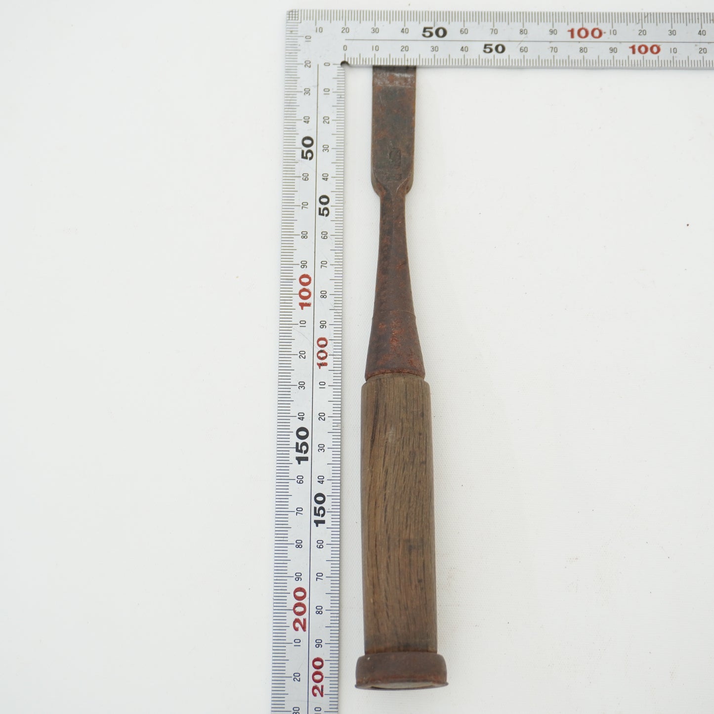 Vintage Damaged Japanese Wood Chisel Lot x3 Set Carpenter Tools From Japan K-318