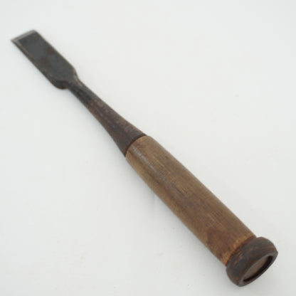Vintage Damaged Japanese Wood Chisel Lot x3 Set Carpenter Tools From Japan K-318