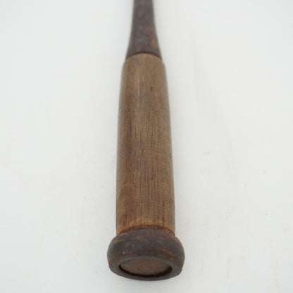 Vintage Damaged Japanese Wood Chisel Lot x3 Set Carpenter Tools From Japan K-318