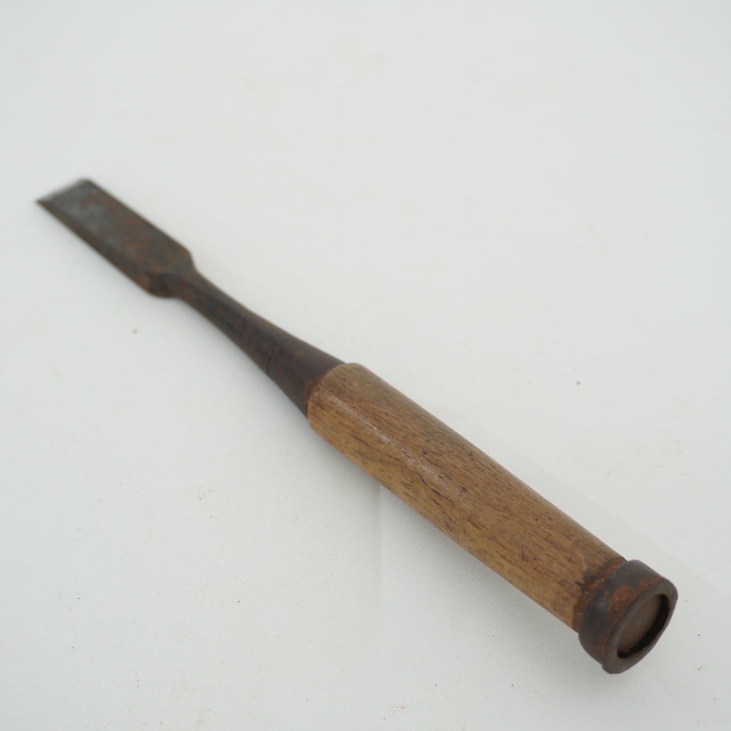 Vintage Damaged Japanese Wood Chisel Lot x4 Set Carpenter Tools From Japan K-319