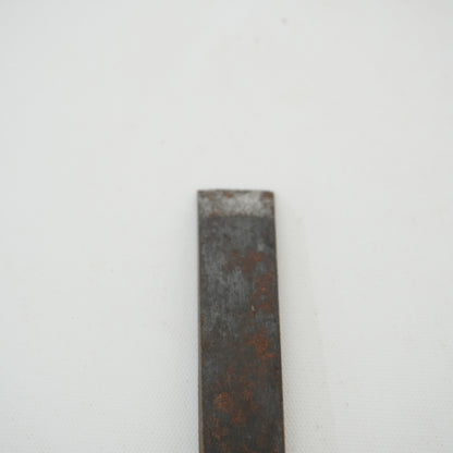 Vintage Damaged Japanese Wood Chisel Lot x4 Set Carpenter Tools From Japan K-319