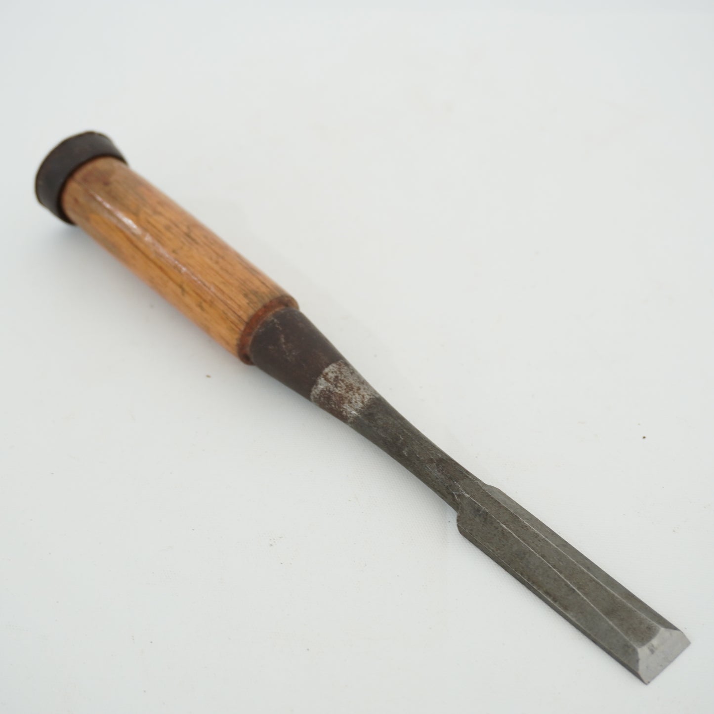 Vintage Damaged Japanese Wood Chisel Lot x4 Set Carpenter Tools From Japan K-319